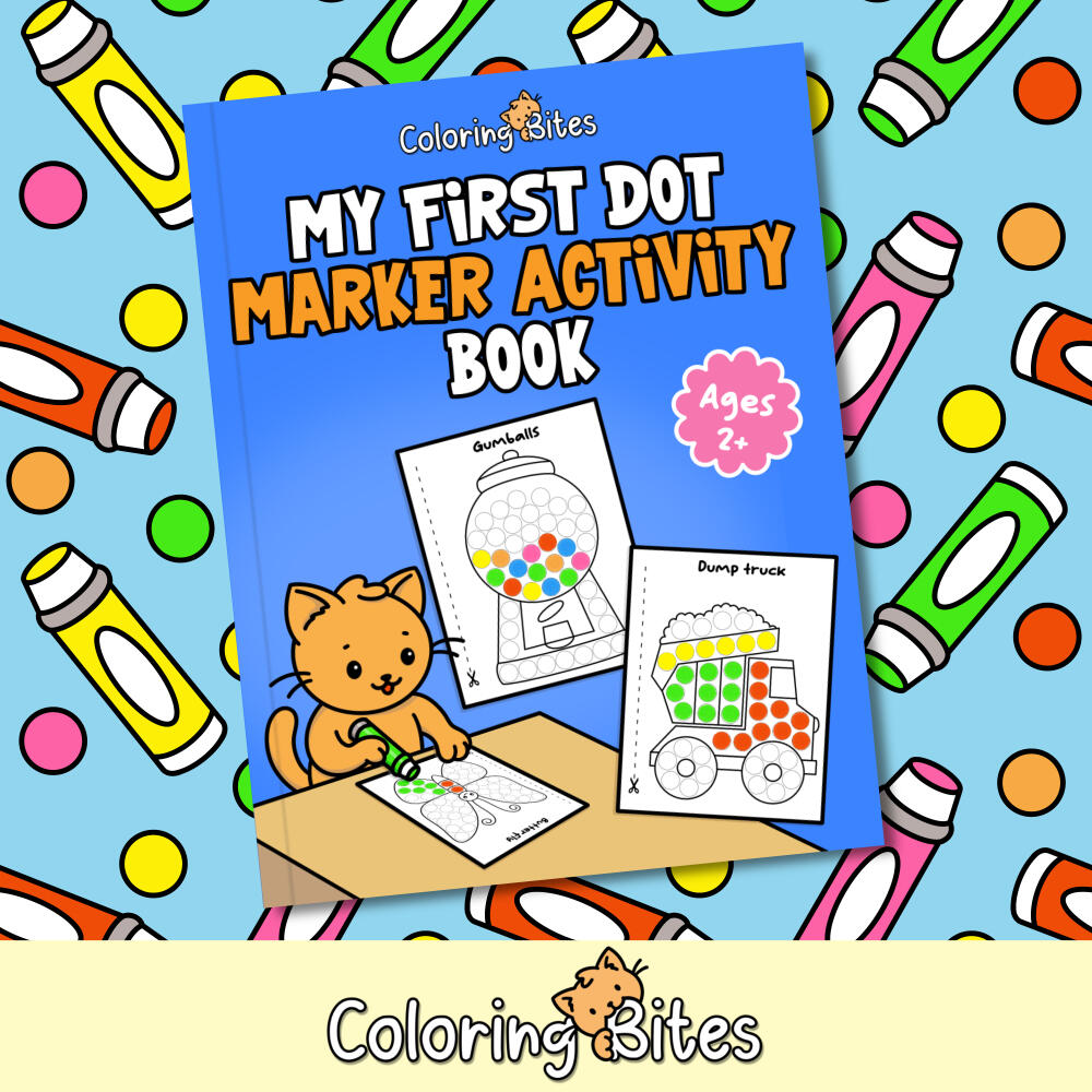 My First Dot Marker Activity Book