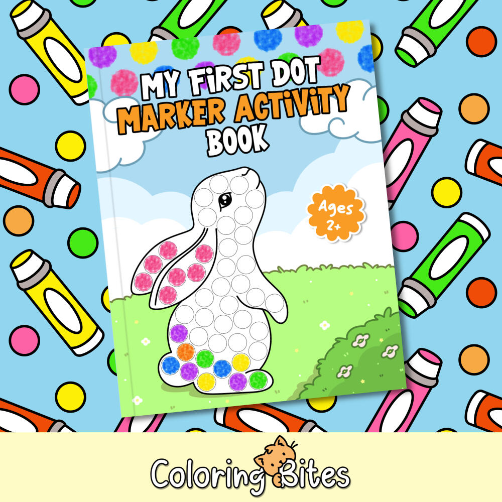 My First Dot Marker Activity Book